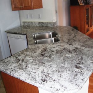 Alaska White Granite Countertop
