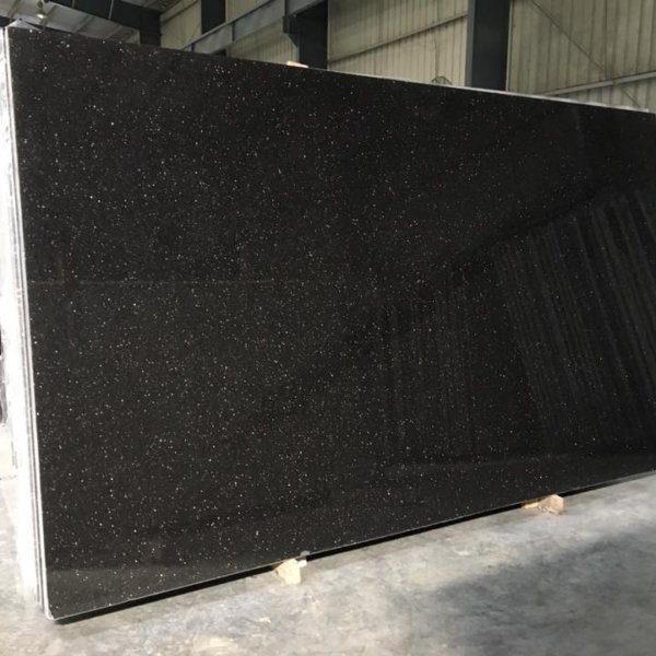 Black Galaxy Granite slabs