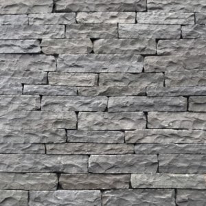 Charcoal Black Ledgestone Veneer