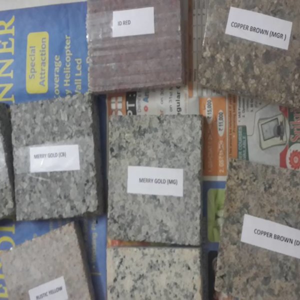 Granite Cobbles Sample
