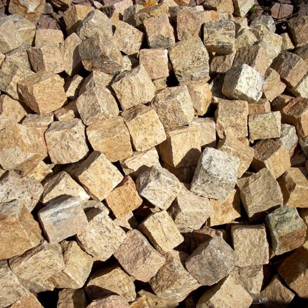 Granite pink Cobbles