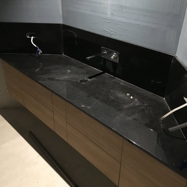 Jet Black Granite Countertops