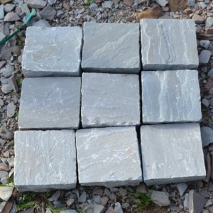 Kandla Grey Sandstone Cobbles