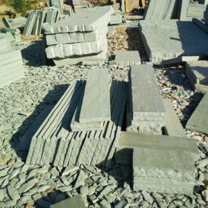 Kandla Grey Sandstone Wall Caps