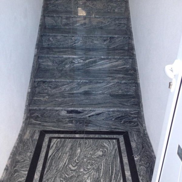 Kuppam Green Granite Stairs