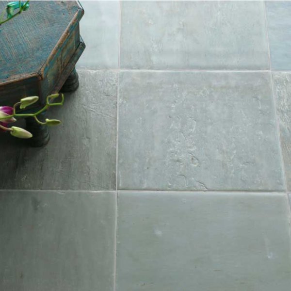 Lime Green Limestone Sawn