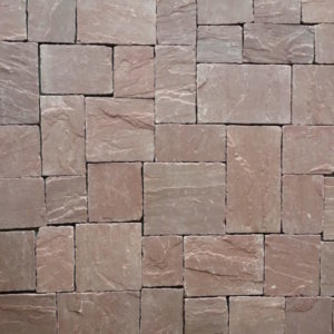 Mandana Red Roman Castle Stone Veneer