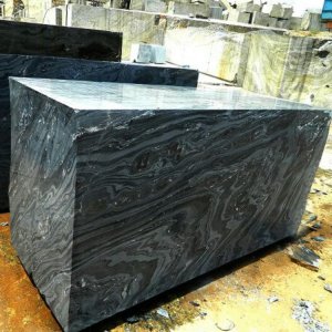 Mercury Black Marble Blocks