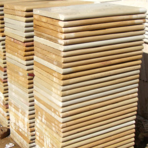 Mint Gold Pool Coping Tile