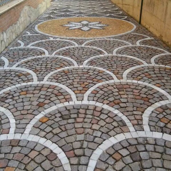 Mix Sandstone cobble project