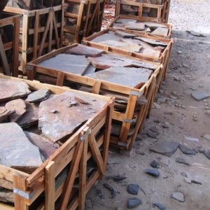 Multi Color Slate Crazy Packing