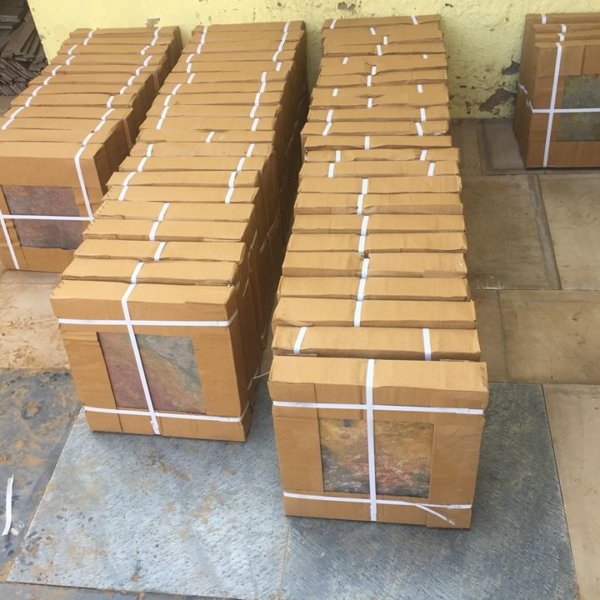 Multi Pink Slate Box Packing