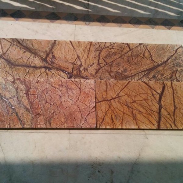 Rainforest Gold Marble Antique Finish