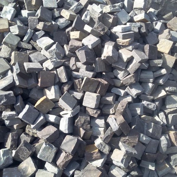 Sagar Black Limestone Cobble