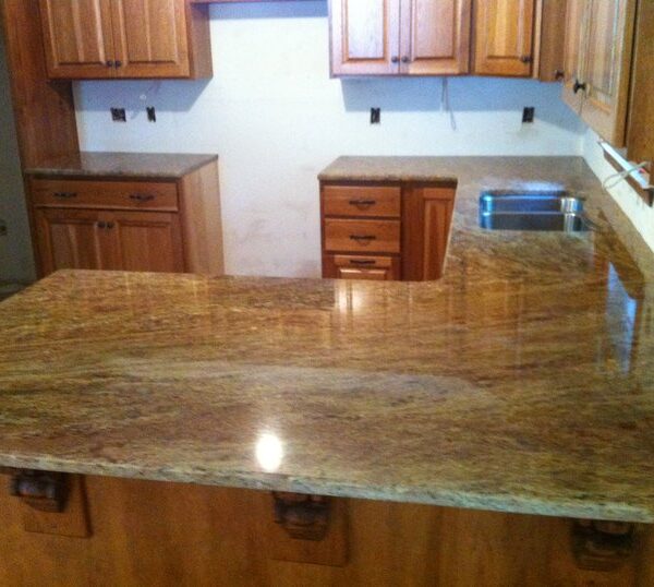 Sahara Gold Granit Kitchentops