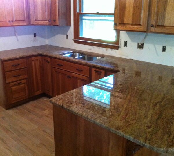 Sahara Gold Granite Kitchen tops