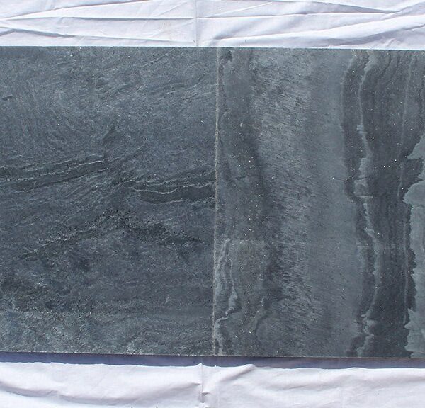 Silver Grey Slate Honed