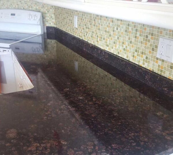 Tan Brown Granite Kitchentops