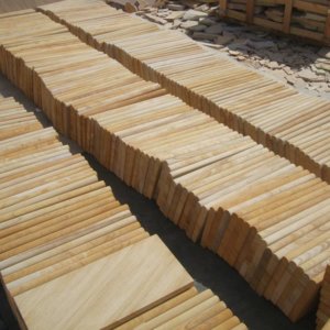 Teakwood Sandstone Bullnosed Tiles