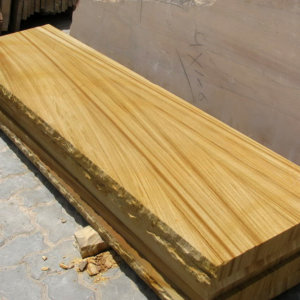 Teakwood Sandstone Wall Caps