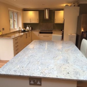 lvory Fantasy Granite countertops